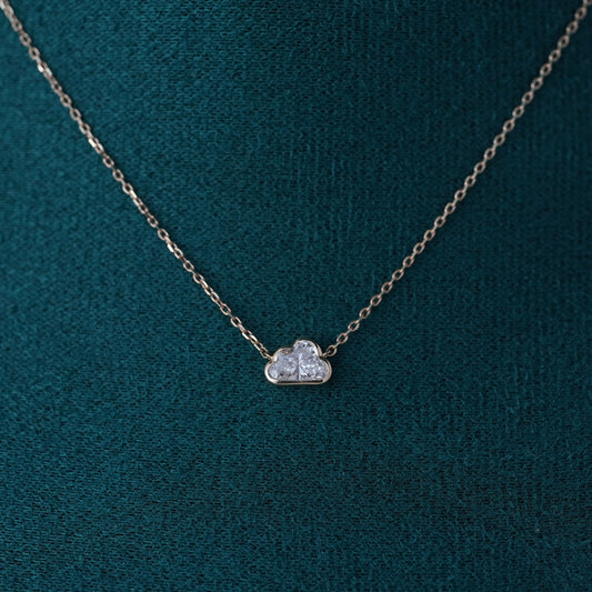 Cloud Lab Grown Diamond Necklace