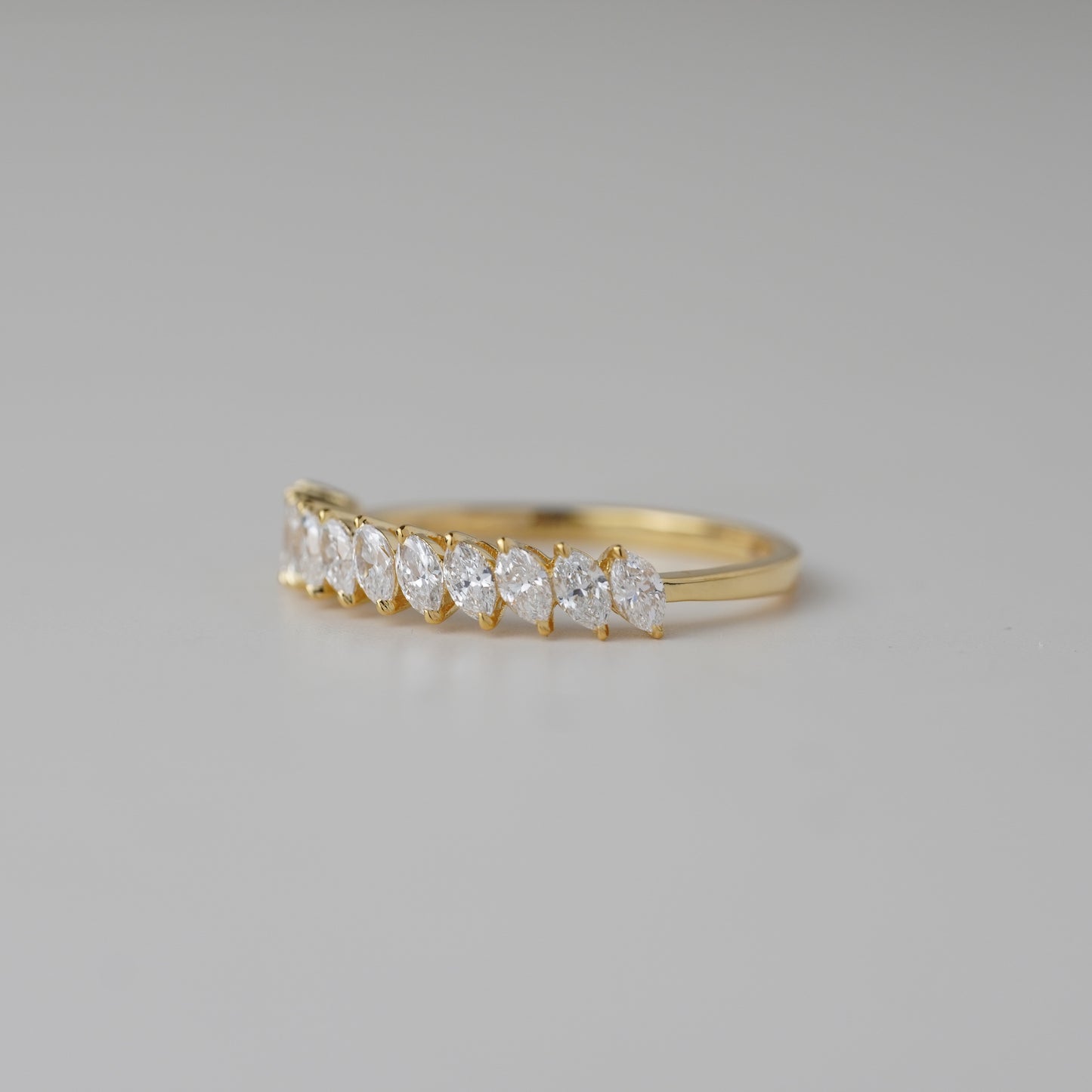 Marquise Eternity Lab Grown Diamond Ring