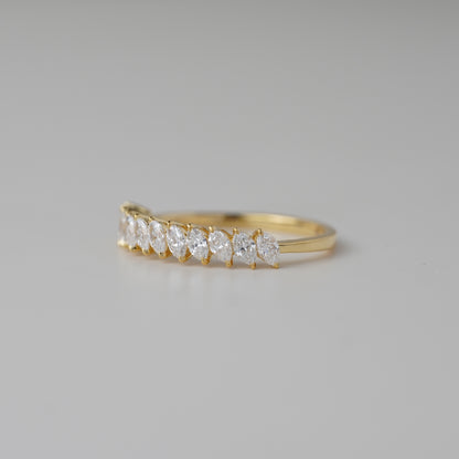 Marquise Eternity Lab Grown Diamond Ring