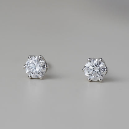 0.5CT Lily Diamond Lab Grown Diamond Stud Earrings