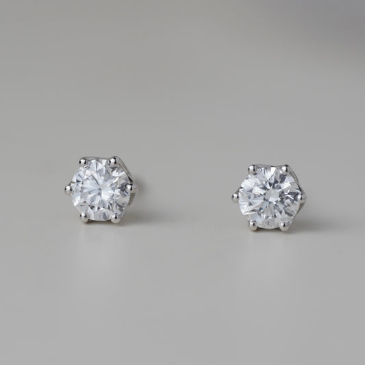 0.5CT Lily Diamond Lab Grown Diamond Stud Earrings