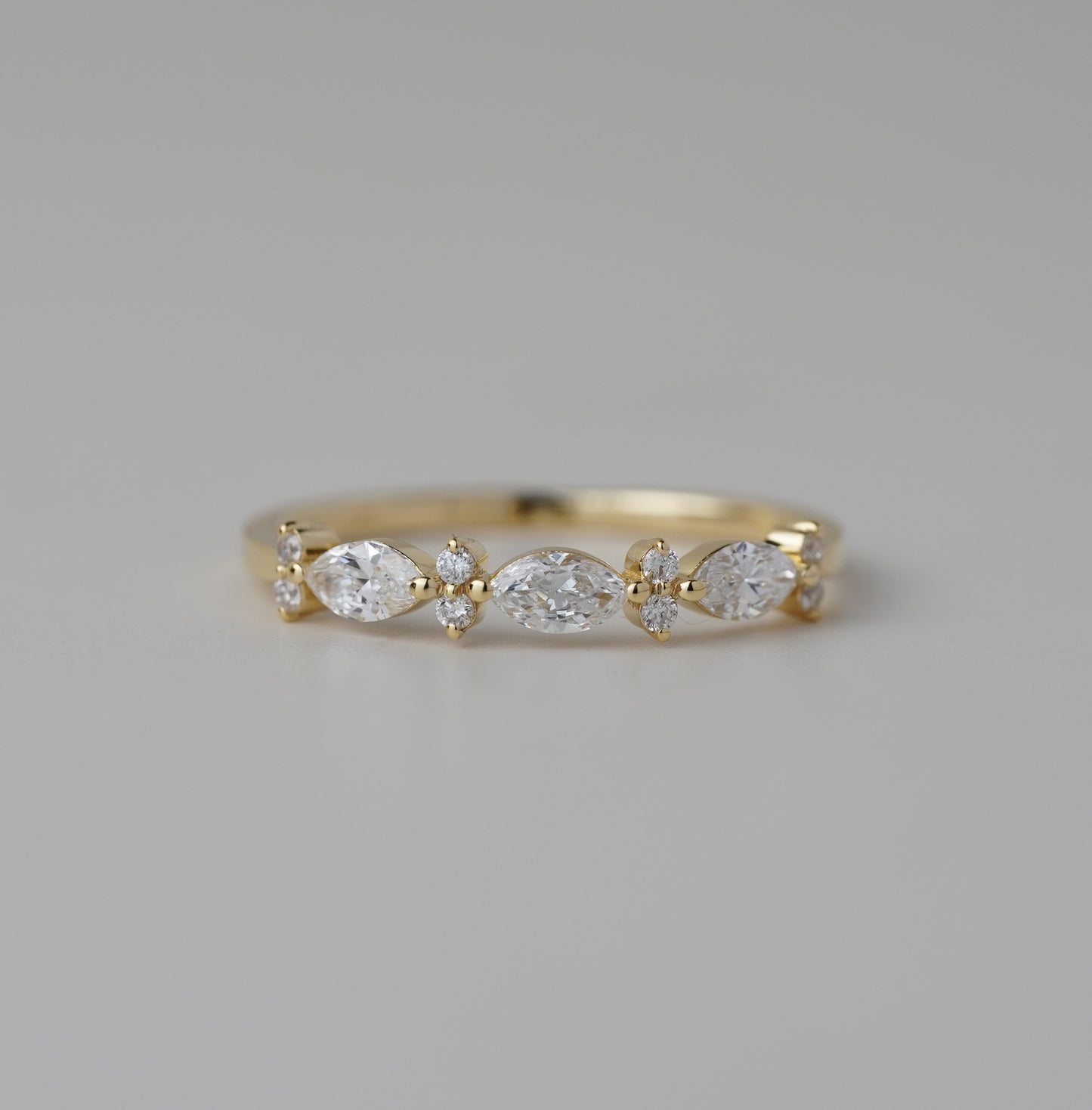 Echo Marquise Lab Grown Diamond Ring