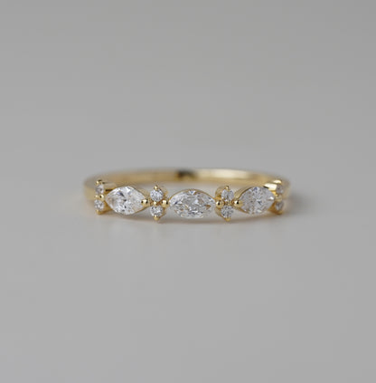 Echo Marquise Lab Grown Diamond Ring