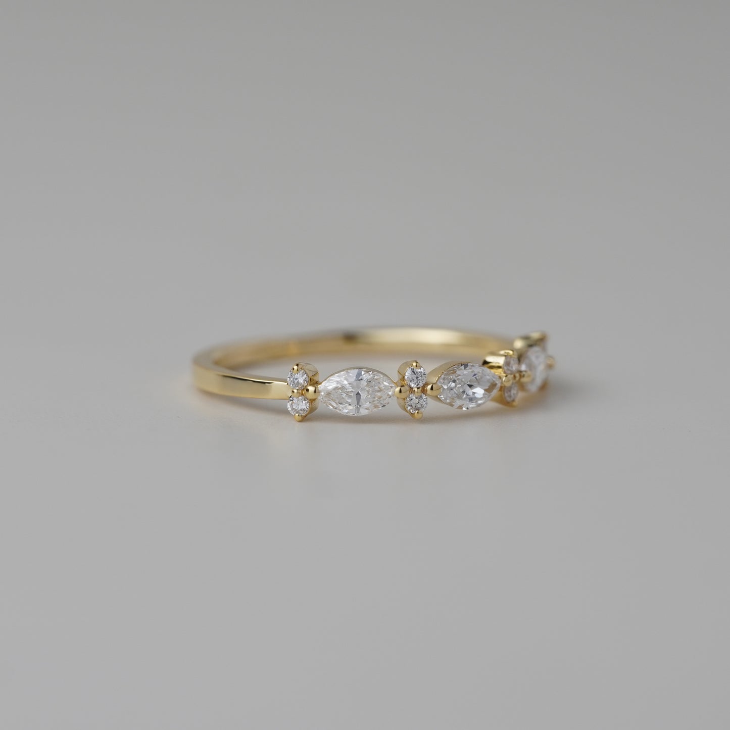 Echo Marquise Lab Grown Diamond Ring