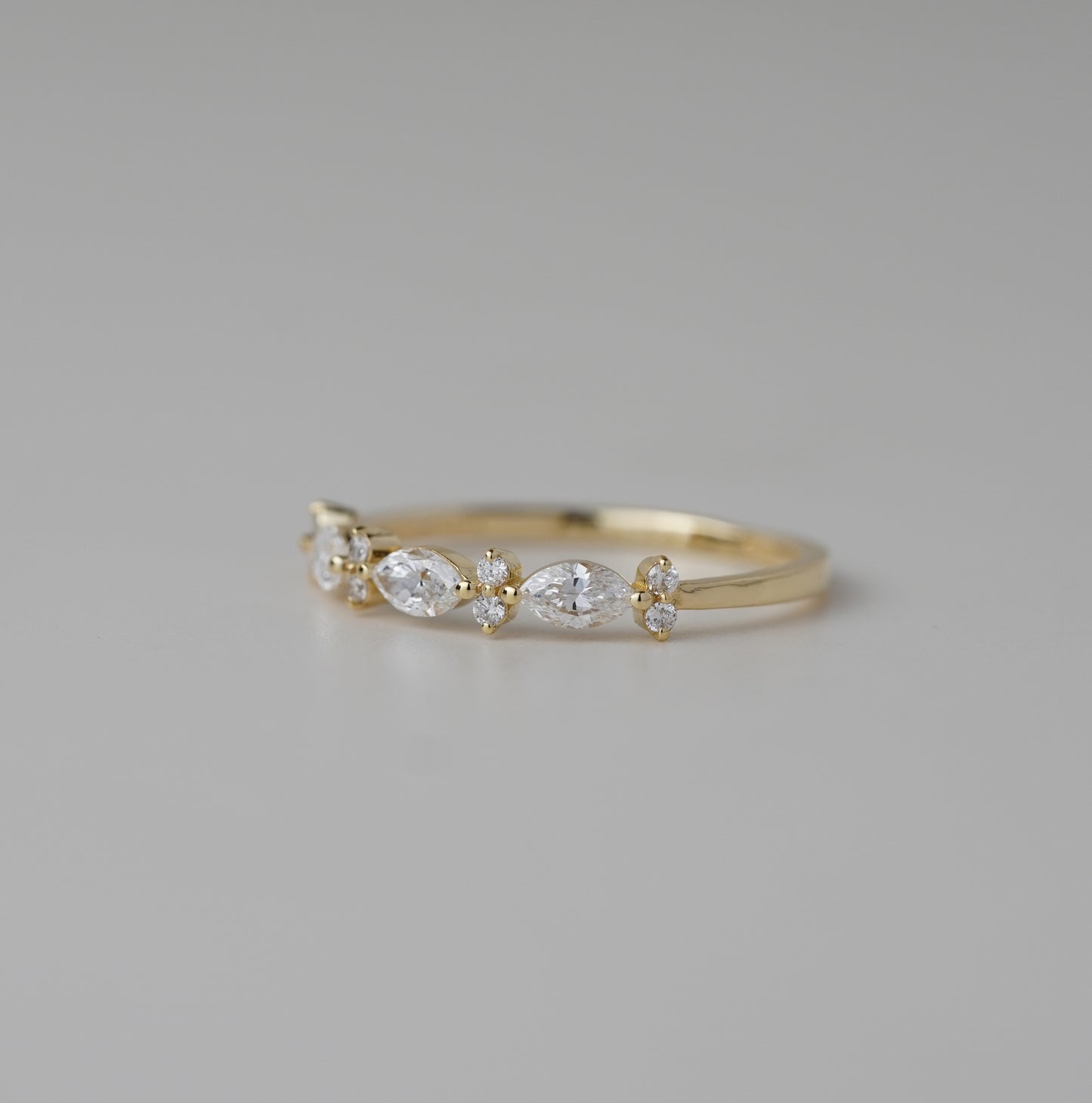 Echo Marquise Lab Grown Diamond Ring
