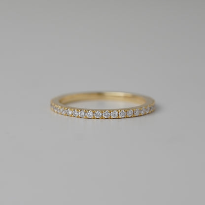 3/4 Eternity Lab Grown Diamond Ring
