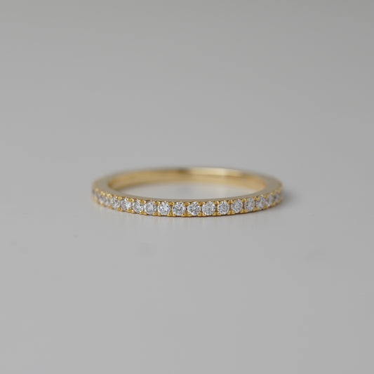 3/4 Eternity Lab Grown Diamond Ring