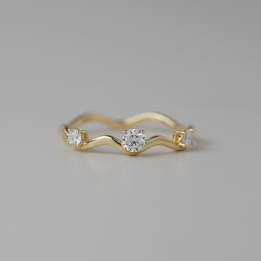 Cora Flow Lab Grown Diamond Ring