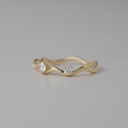 Cora Flow Lab Grown Diamond Ring