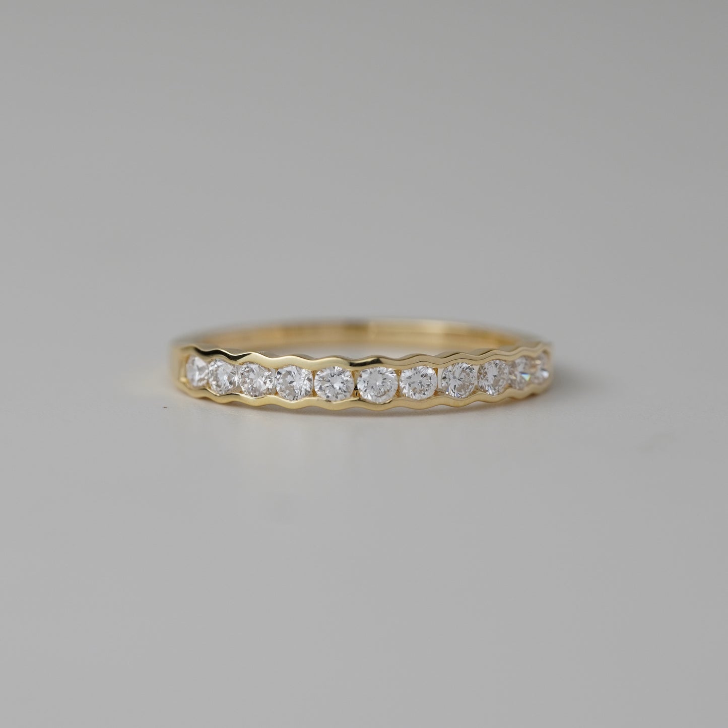 Ciel Wave Lab Grown Diamond Ring