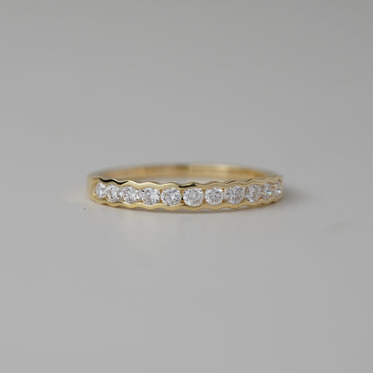 Ciel Wave Lab Grown Diamond Ring