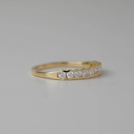 Ciel Wave Lab Grown Diamond Ring