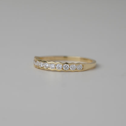 Ciel Wave Lab Grown Diamond Ring
