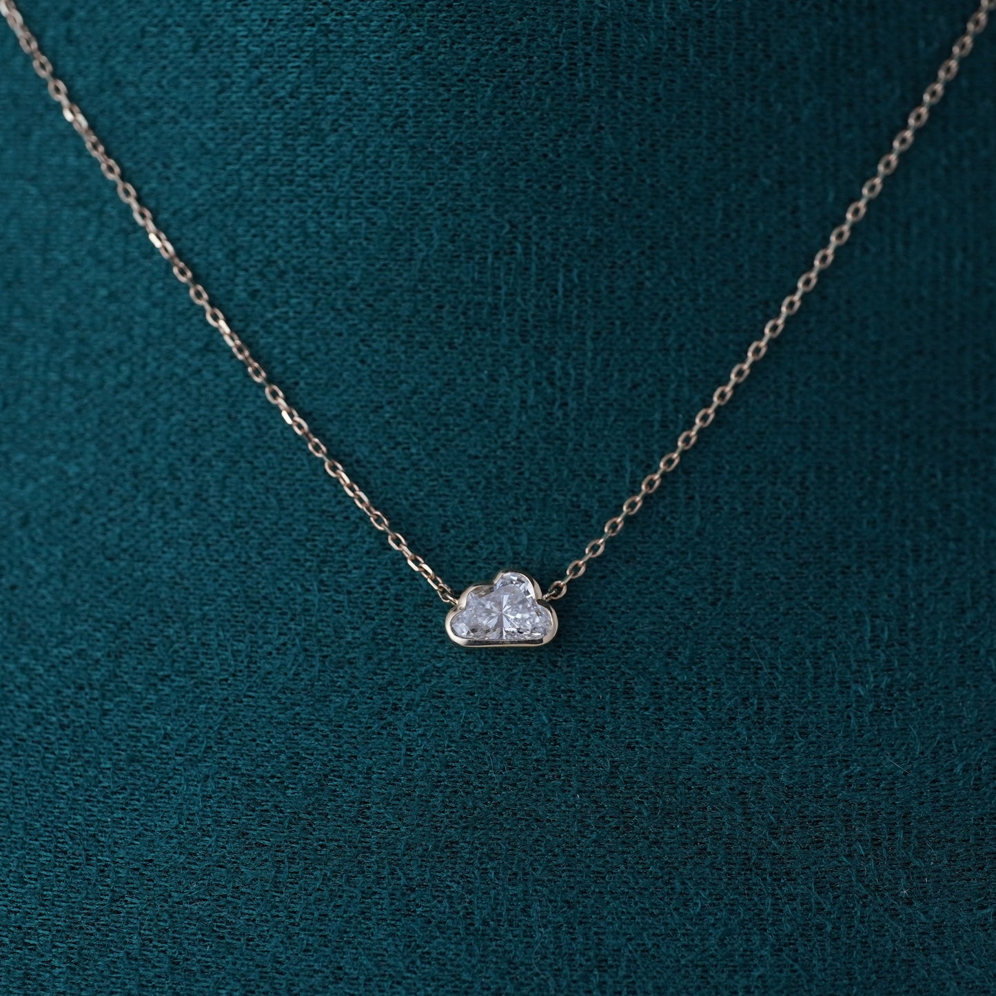 Cloud Lab Grown Diamond Necklace