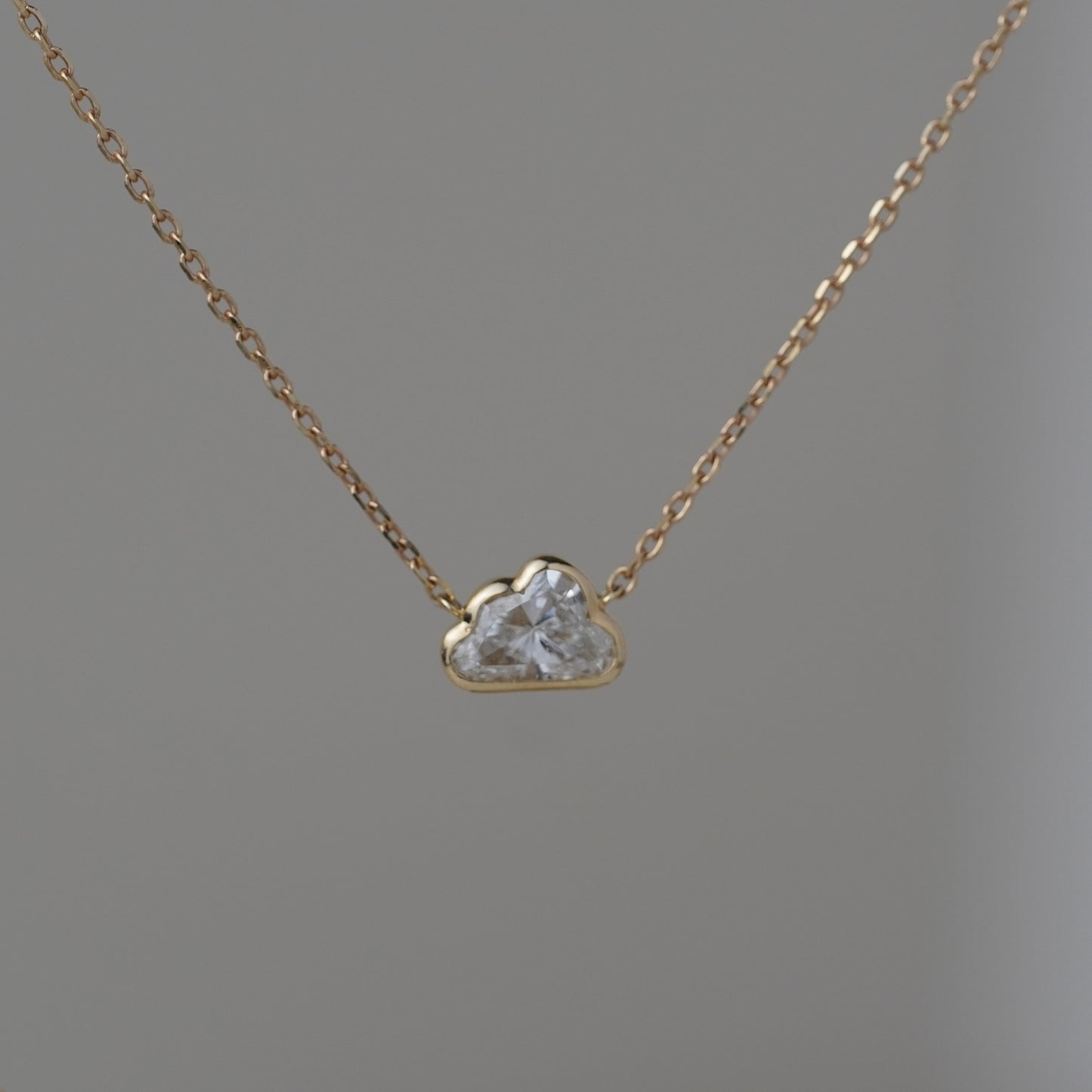 Cloud Lab Grown Diamond Necklace
