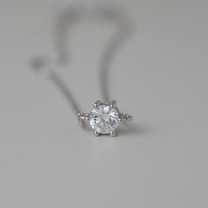 0.3CT Lab Grown Diamond Six Prongs Bracelet