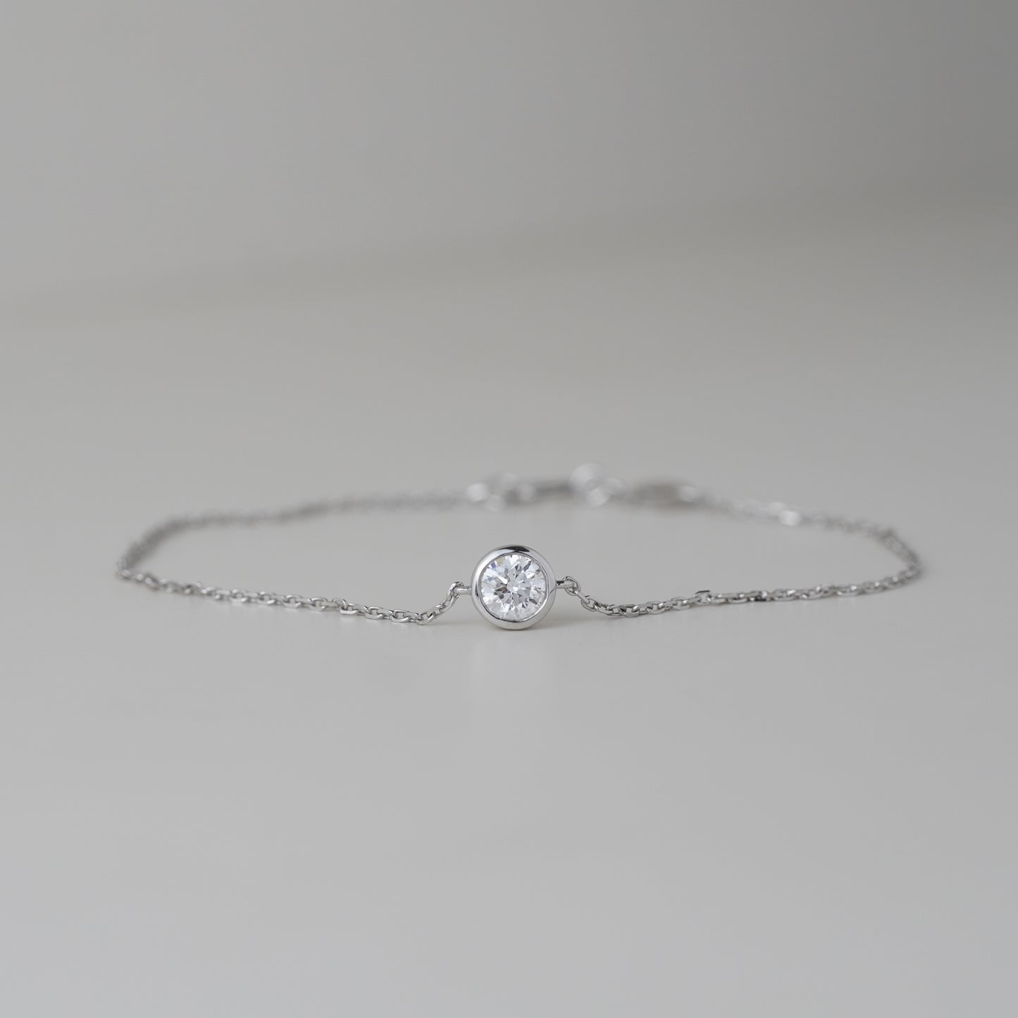 0.3CT Lab Grown Diamond Bezel Bracelet