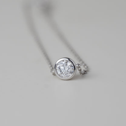 0.3CT Lab Grown Diamond Bezel Bracelet