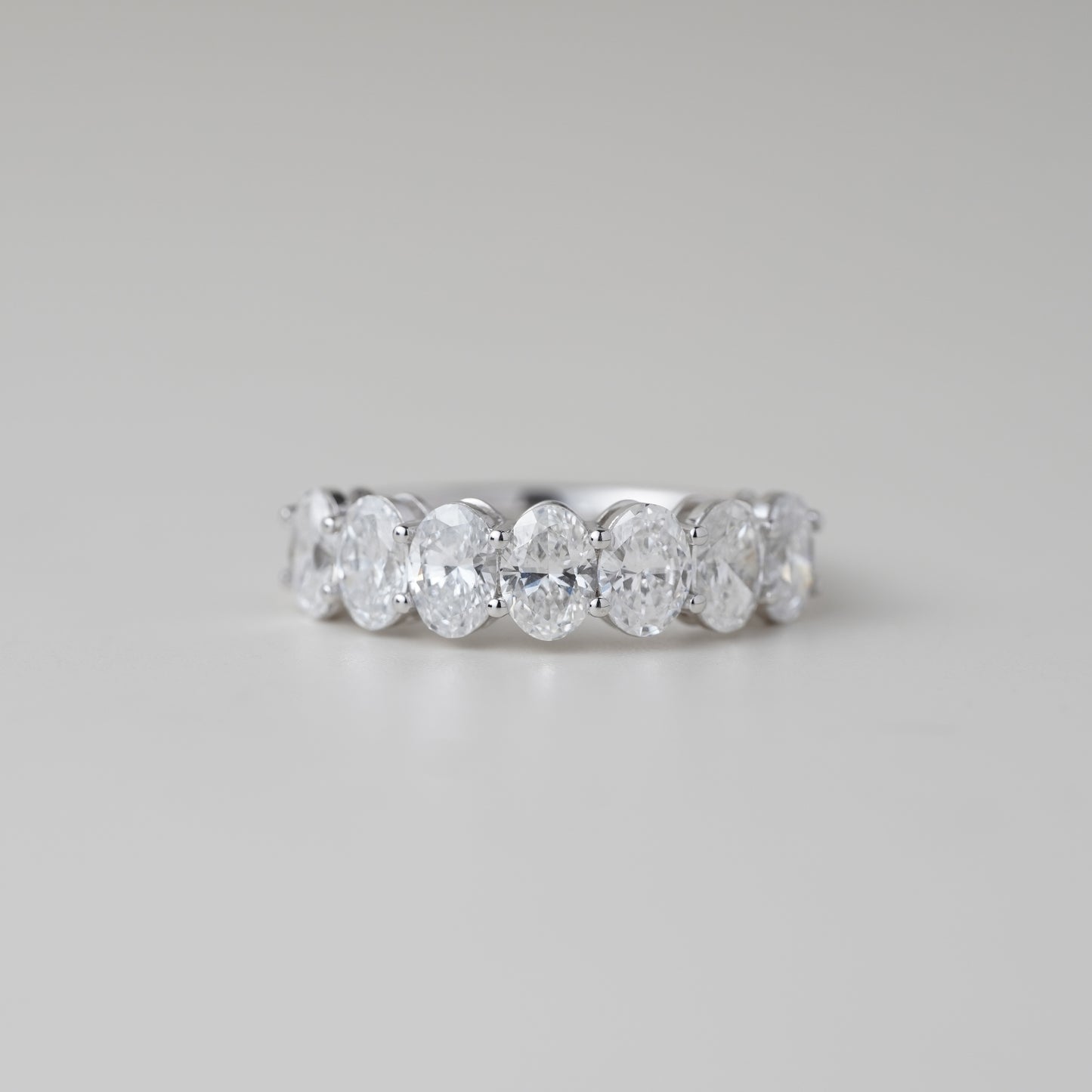 Oval Eternity Ring - 0.3ct Each