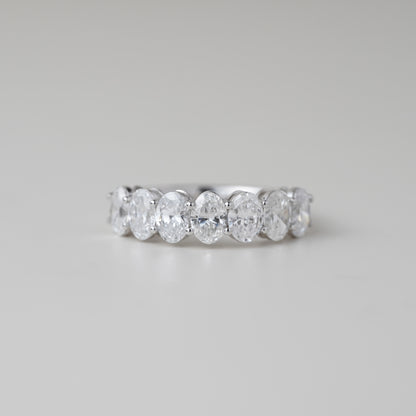 Oval Eternity Ring - 0.3ct Each