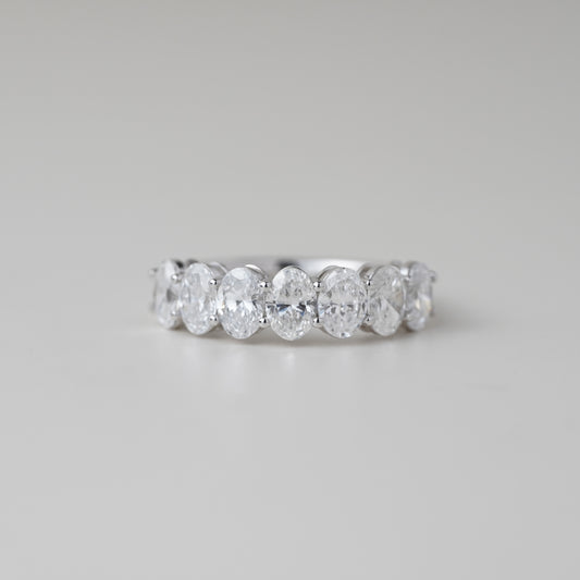 Oval Eternity Ring - 0.3ct Each