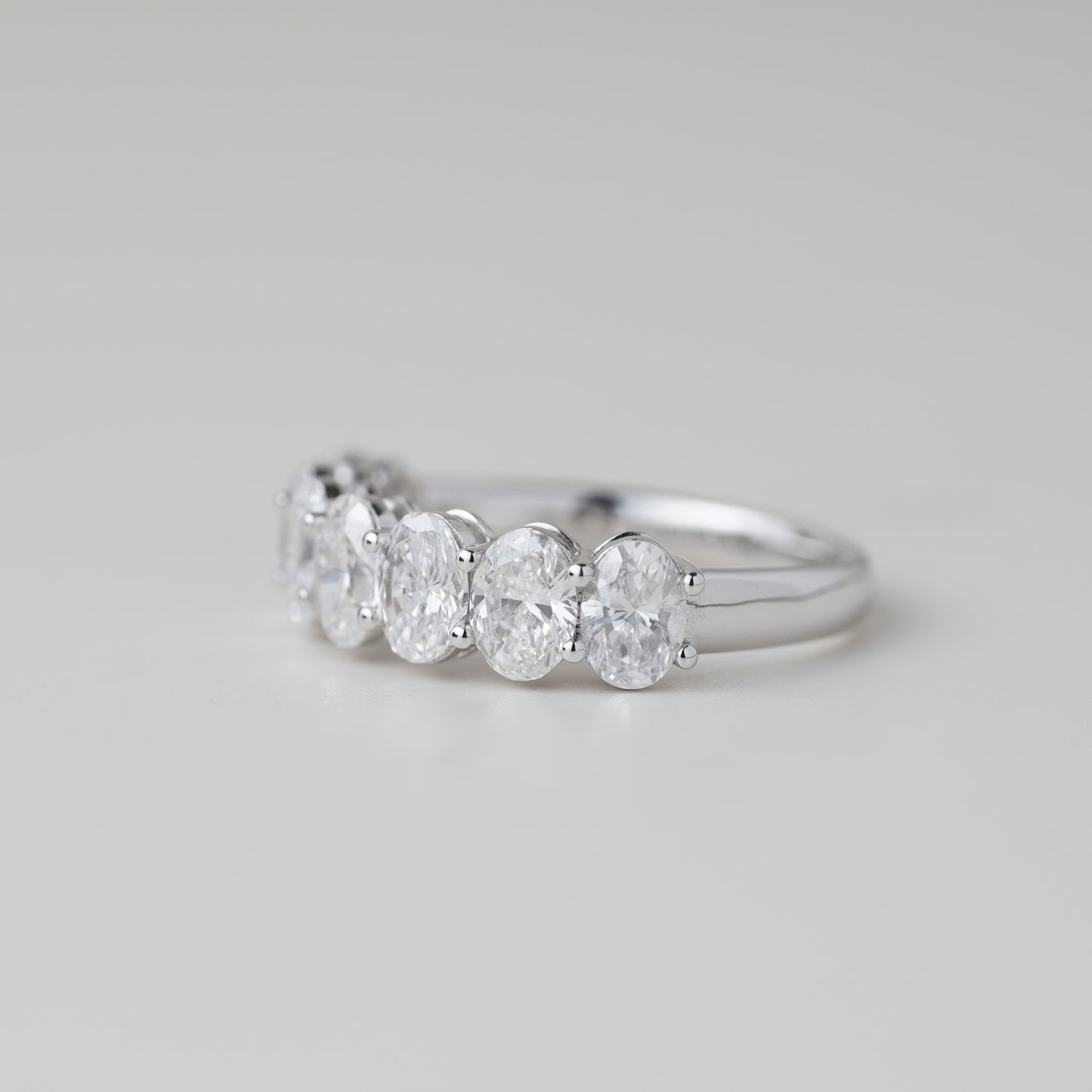 Oval Eternity Ring - 0.3ct Each