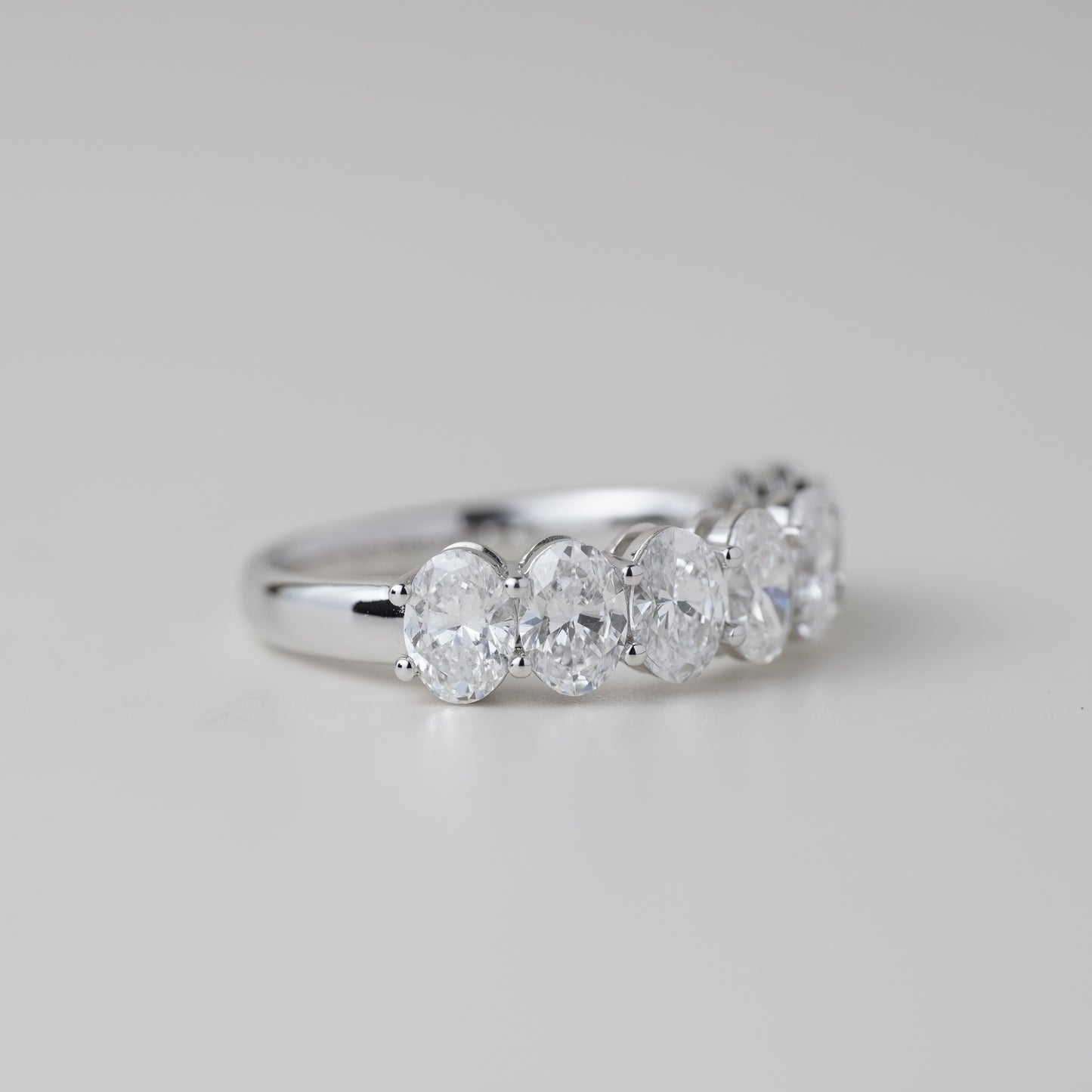 Oval Eternity Ring - 0.3ct Each