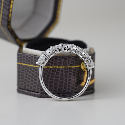 Oval Eternity Ring - 0.3ct Each