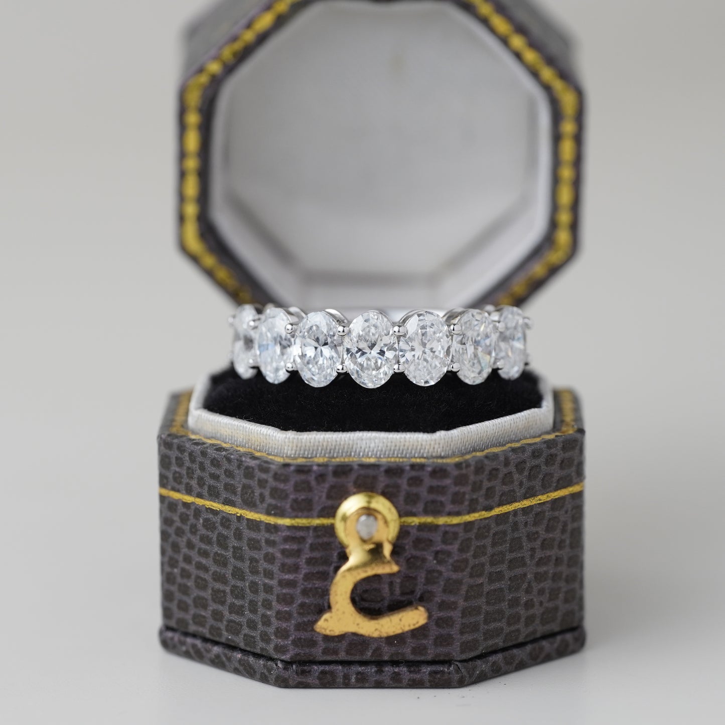 Oval Eternity Ring - 0.3ct Each