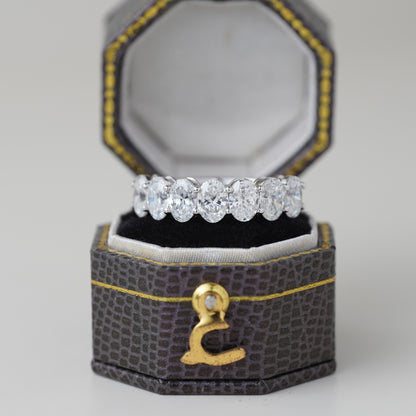 Oval Eternity Ring - 0.3ct Each