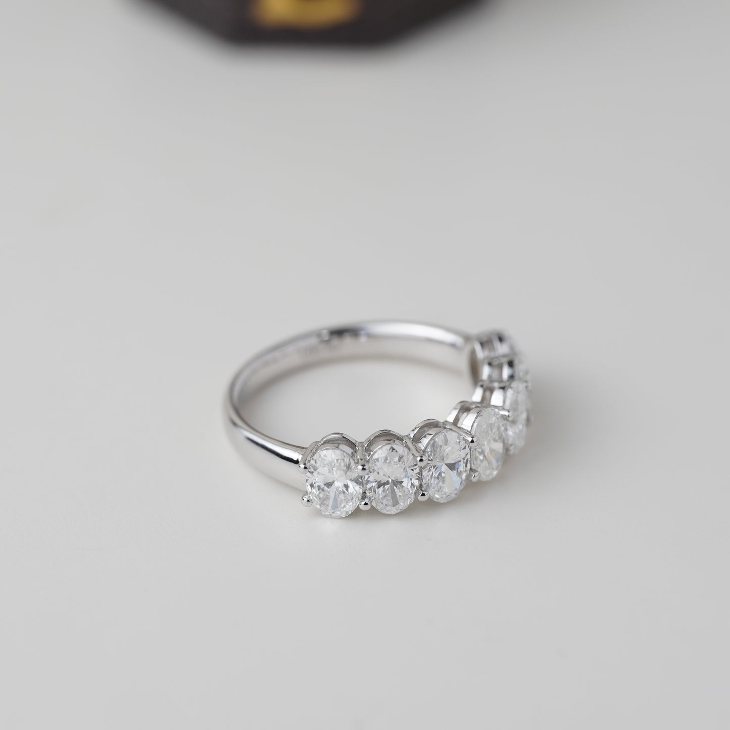 Oval Eternity Ring - 0.3ct Each
