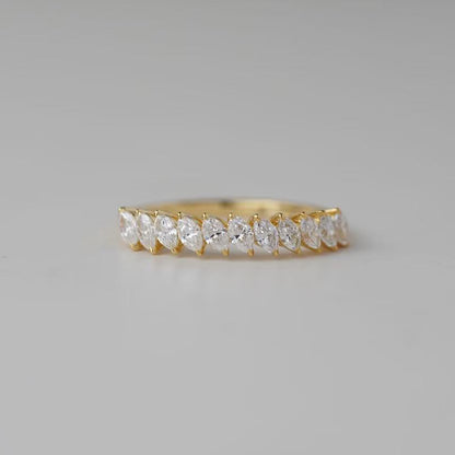 Marquise Eternity Lab Grown Diamond Ring