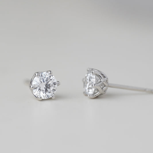 0.5CT Lily Diamond Lab Grown Diamond Stud Earrings